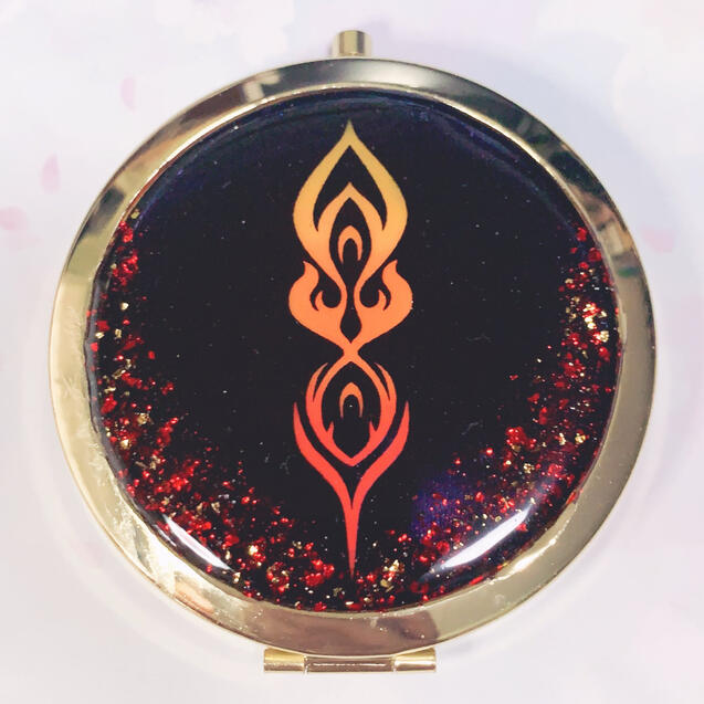 Pocket Mirror - FFxvi Phoenix Feather