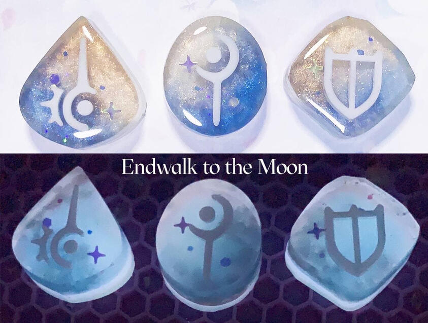 Endwalk to the moon (glow)