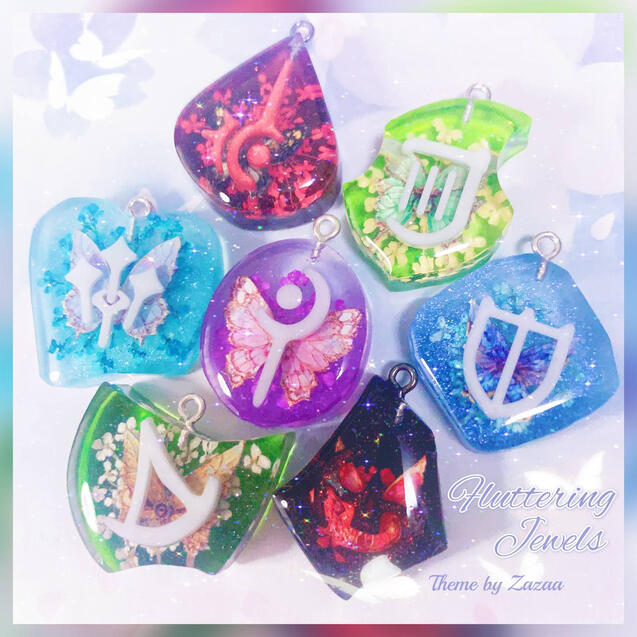 Fluttering Jewels - Customizable Butterfly theme