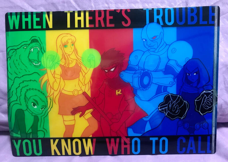 Teen Titans - A4 L-shaped Folder