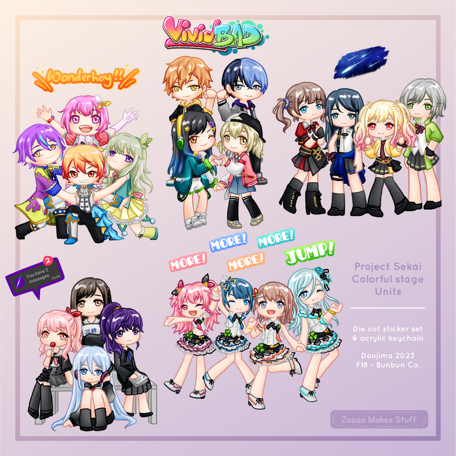 Project Sekai Colorful Stage - Acrylic Charm