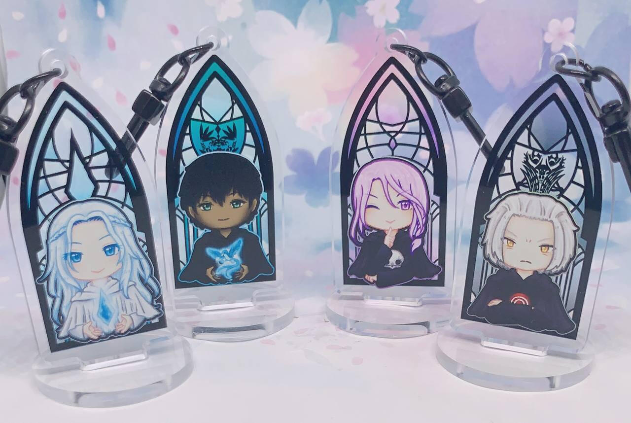 FFXIV - The Ancients Stained-glass Standee Charm