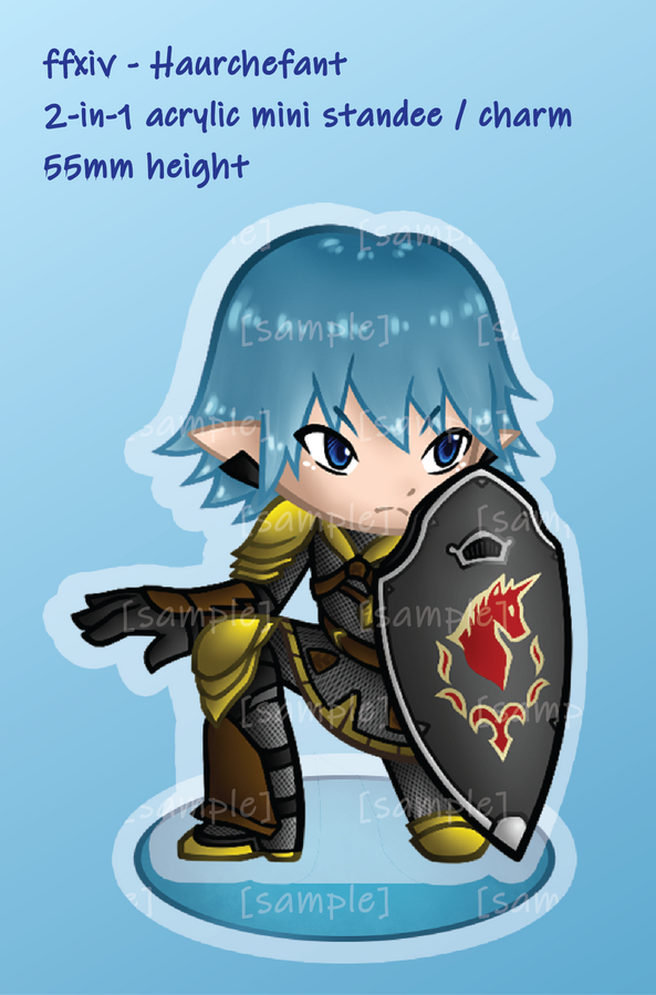 FFXIV - Haurchefant Standee-charm