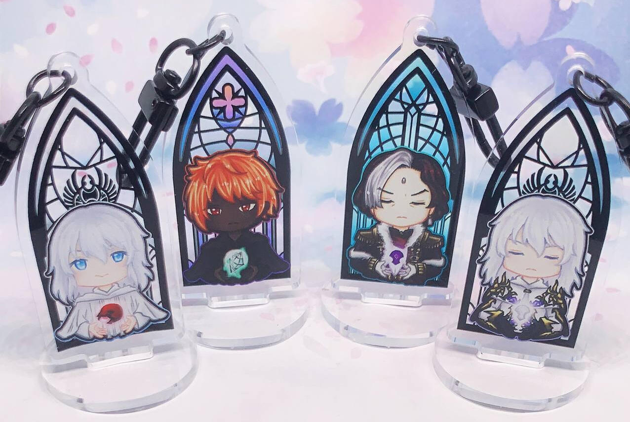 FFXIV - The Ancients Stained-glass Standee Charm