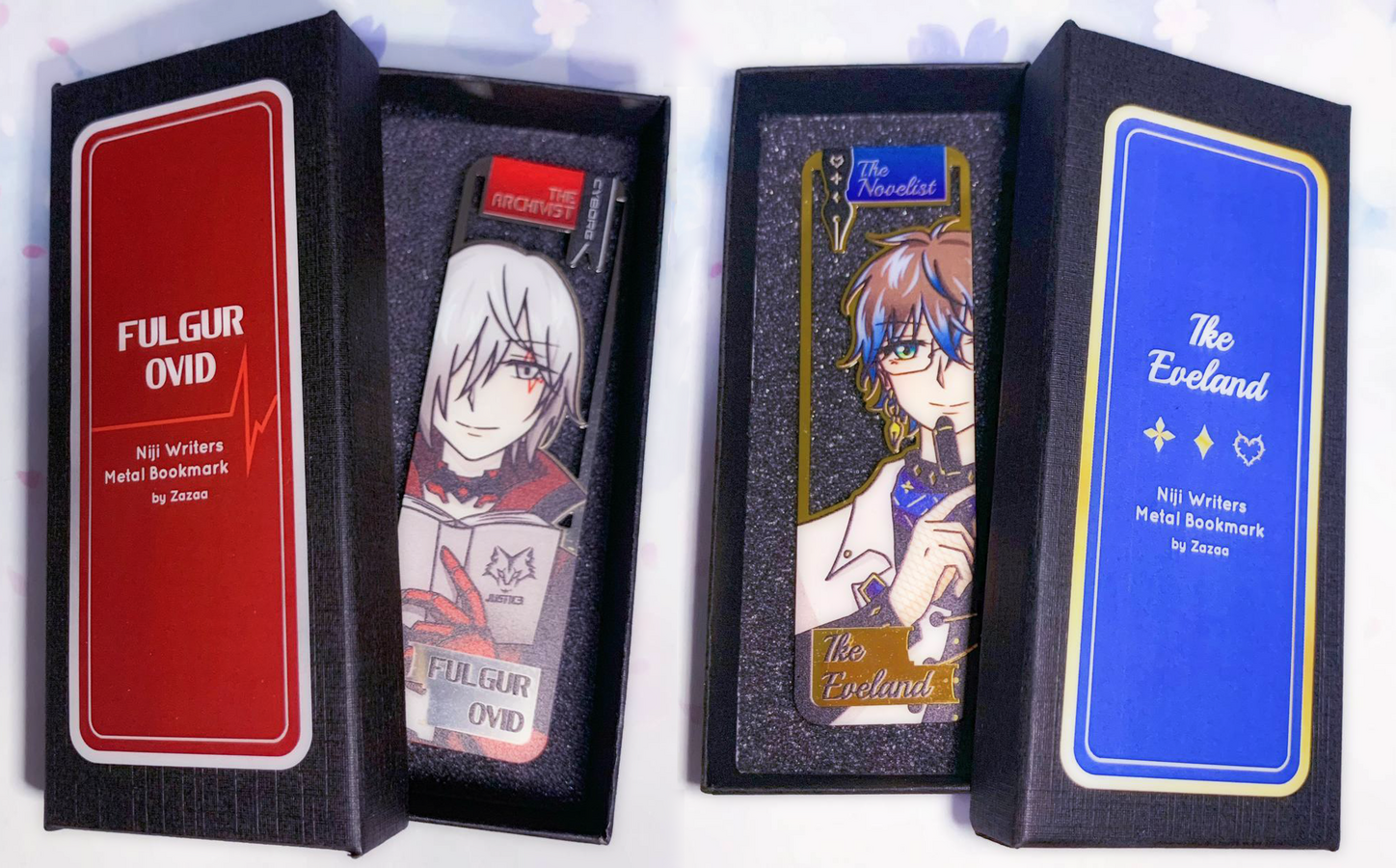 Nijisanji EN - Niji Writers Metal Bookmark