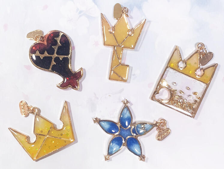 Kingdom Hearts Bezel Charms (Bezel by S&T)