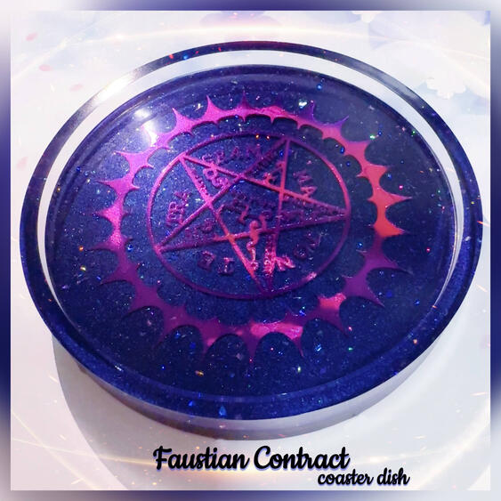 Black Butler Coaster - Faustian Contract