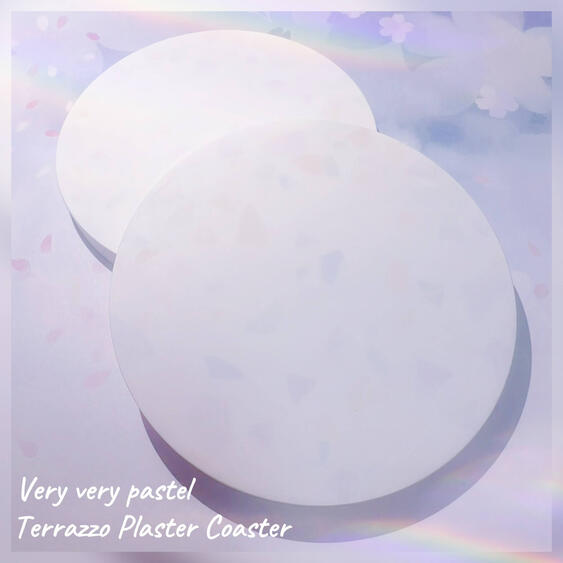 Plaster Coaster - Pastel Terrazzo