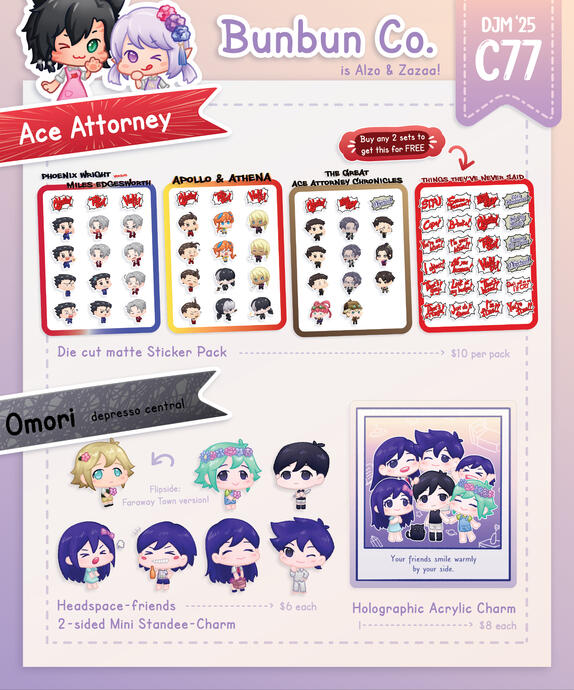 Ace Attorney / Omori